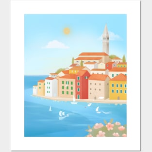 Rovinj, Croatia Posters and Art